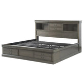 Louis Philippe III Dark Gray Queen Bed Model 24930Q By ACME Furniture